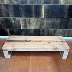 ハンドメイド　パソコンモニター台　プランター置き等に
