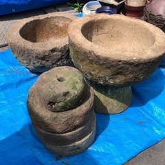 【無料】石臼です。もらってください❗️