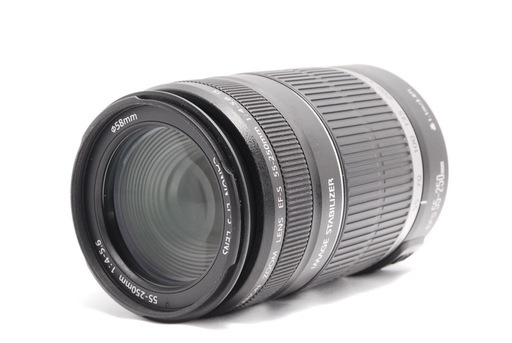 ⭐️美品⭐️ CANON EF-S 55-250mm IS レンズポーチ付 一眼レフ