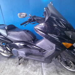 YAMAHA T-MAX500-2 黒 車検予備検対応車 エンジ...