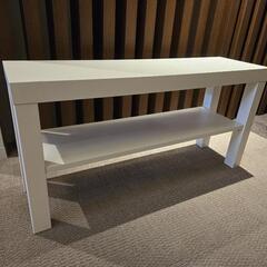 ikea　テレビボード　白の画像