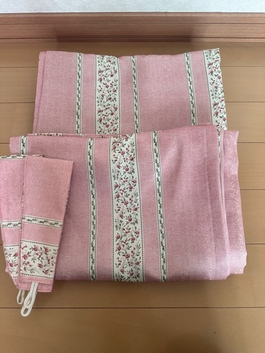 立体刺繍柄レース付き カーテン 一級遮光 オーダー 高級