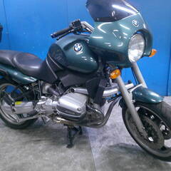 BMW R1100R 緑 エンジン始動動画 車検取得で乗れます ...