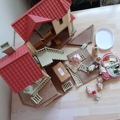 (おもちゃ)シルバニアファミリーセット