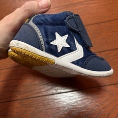 コンバース ベビーシューズ 青 12.5cmの画像