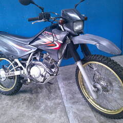 YAMAHA XTZ125E 黒 エンジン始動確認 自賠責保険で...