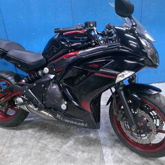 KAWASAKI ニンジャ400A 黒 車検残R7/5月 エンジ...