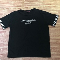 ラブトキシック lovetoxic 半袖Tシャツ　M 黒　ブラック