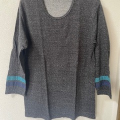 薄手カットソー　メンズ　7分丈
