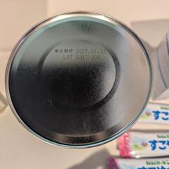 【受渡予定者確定】粉ミルク　はぐくみ（缶）　すこやか（スティック）の画像