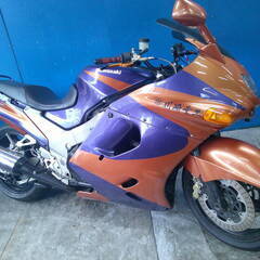 KAWASAKI ZZ-R1100-2 青/オレ 格安提供車 車...