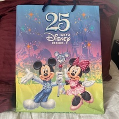 ディズニーリゾート25周年　紙袋
