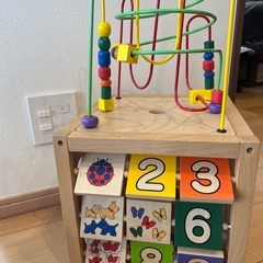 木製知育ボックス 5in1の画像