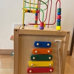 木製知育ボックス 5in1の画像