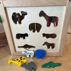 木製知育ボックス 5in1の画像