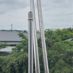 物干し竿3本