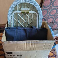 アイロン台とトートバッグ