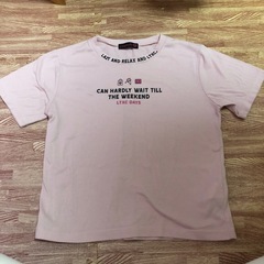ラブトキシック lovetoxic 半袖Tシャツ　M ピンク