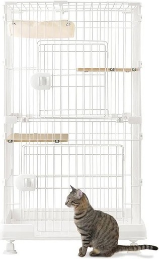 【新品・未使用】アイリスオーヤマ ミニキャットケージ