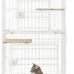 美品！アイリスオーヤマ ミニキャットケージの画像