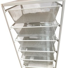 【本日引き取り無料！
】IKEA スチールラック