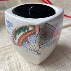 茶道　水指　レトロ