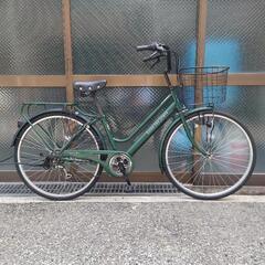 現状渡し【大阪・引取限定】26インチ　6段変速　シティサイクル