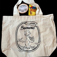 新品未使用　お猿のジョージ ランチトートバッグ