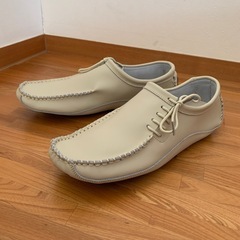 メンズ本革スニーカー👞26､5cm新品未使用 品‼️値下げしました