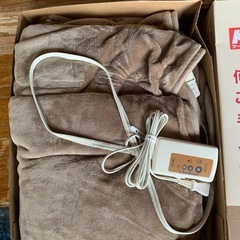 電気毛布　あたたかい　の画像