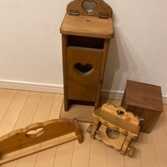 カントリー　　トイレ小物の画像