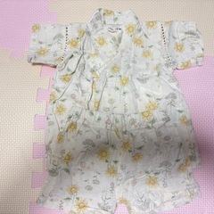女の子80甚平　夏祭り