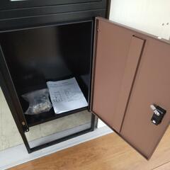 木目調宅配ボックス　未使用品　の画像