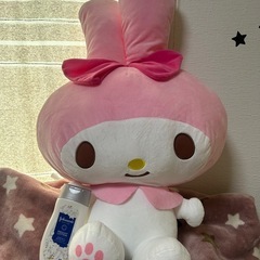 マイメロディー　ビッグぬいぐるみの画像