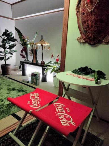 ★Coca-Cola テーブルと椅子セットレア物!!★★★ ☆Coca-Cola テーブルと椅子セットレア物!!