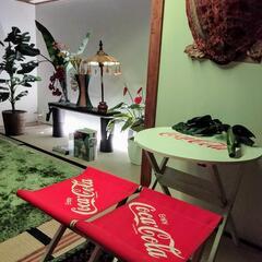 ☆コカ・コーラテーブル＆チェアセット