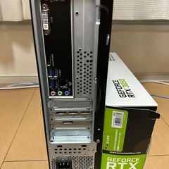 i5-9400＆RTX-3050搭載★ゲーミングPC★Win11/メモリ16GB/wifi6&Bluetooth/SSD&HDDの画像