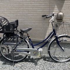 自転車　26インチ　空気なし