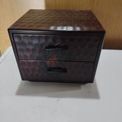和風引き出し 昭和レトロ 彫り物 収納