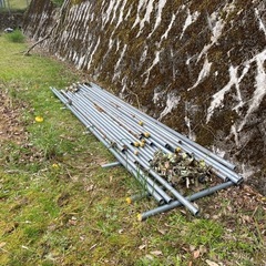 （受付終了）バッティングゲージ　鳥かご　単管パイプ　　の画像