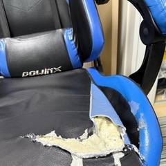 【ジャンク品】DOWINX  ゲーミングチェアの画像