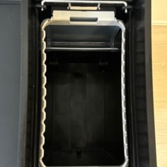 KEYUCAゴミ箱（27L）ブラック 2個の画像