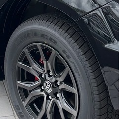 【265/60R18】トヨタ GUN125 ハイラックス GRスポーツ 純正タイヤ  ブリヂストン デューラーH/T 684IIの画像