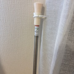 突っ張り＋シャワーカーテンの画像
