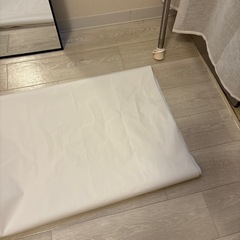 突っ張り＋シャワーカーテンの画像
