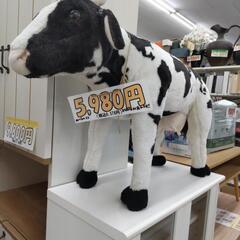 ウシのぬいぐるみチェア