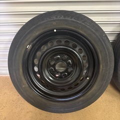 14インチ鉄ホイール&タイヤ