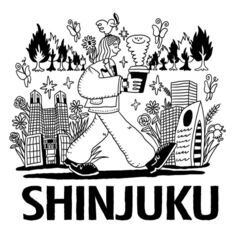 新品未使用）非売品　新宿店限定トートバッグ　村上信理コラボの画像