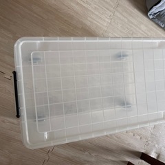収納ケース　押入れ　収納　プラスチックケース　中古の画像