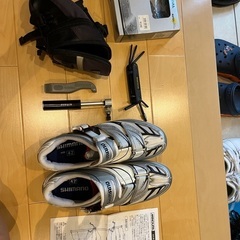 ロードバイク用シューズ　シマノ　SHIMANO 他ロードバイクグッズ